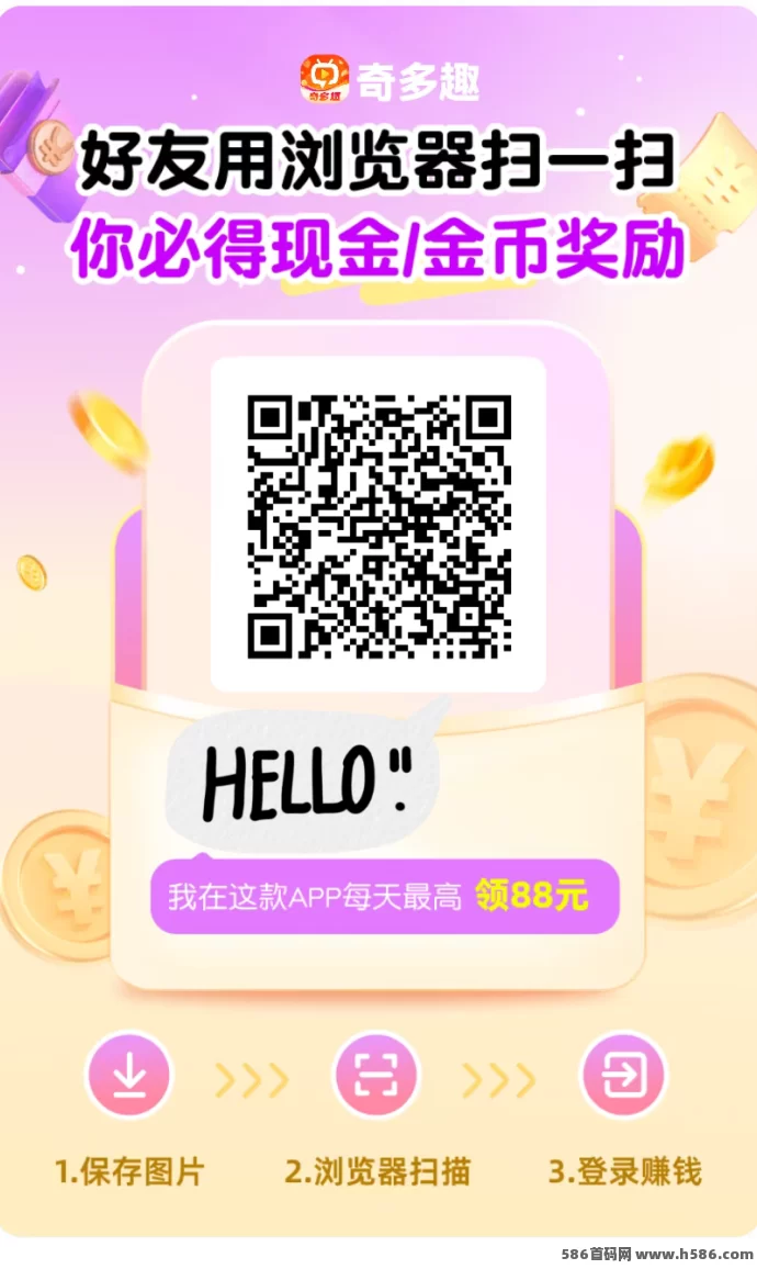 奇多赚上线，自动广告轻松赚取每日收入！
