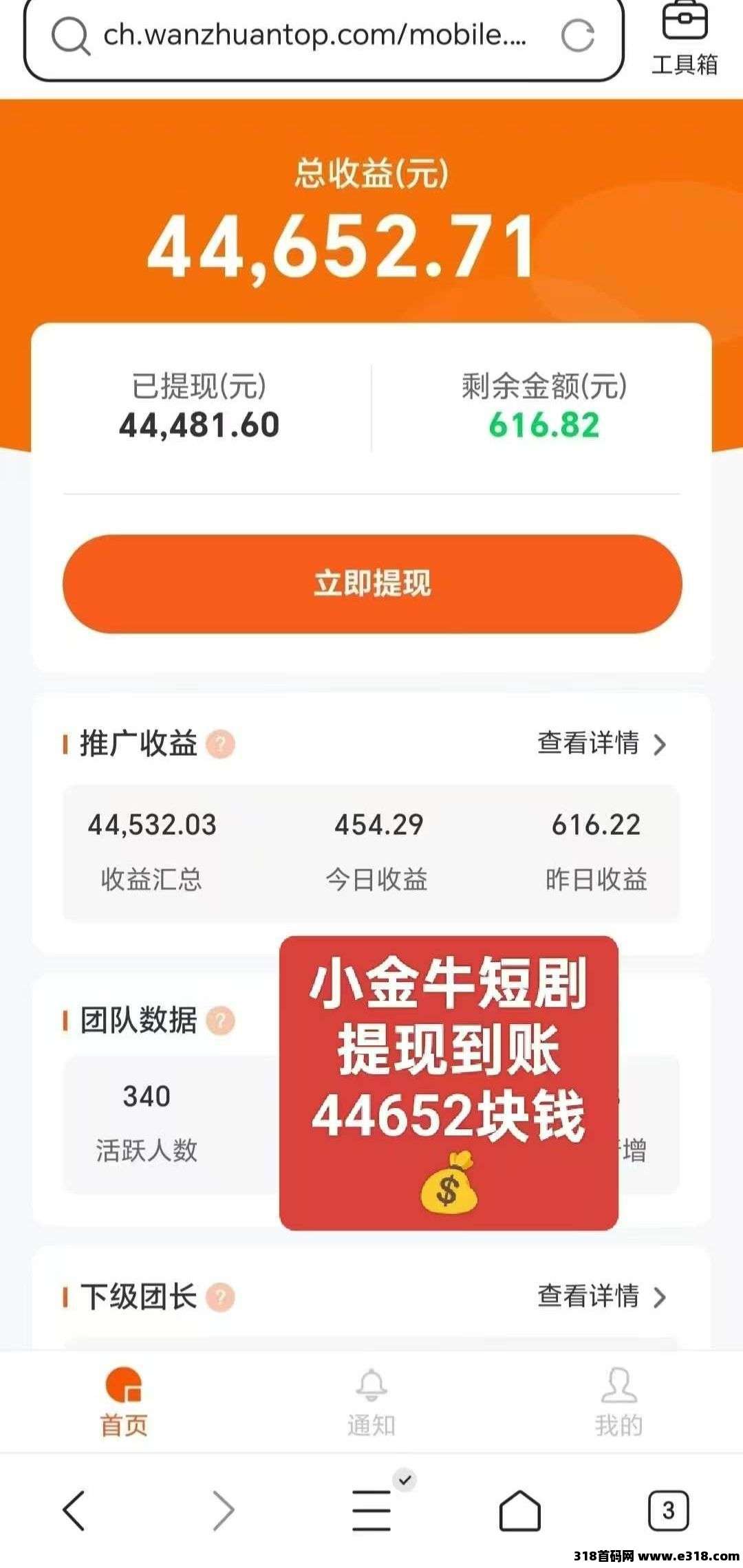 〖新小金牛2.0版〗0撸天花板，大公司出品，免费赚零花