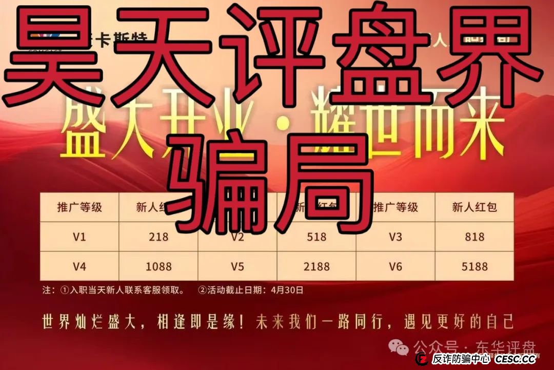 【康卡斯特】分红类资金盘骗局，重启盘冒充新盘开始割韭菜了，典型的一轮圈