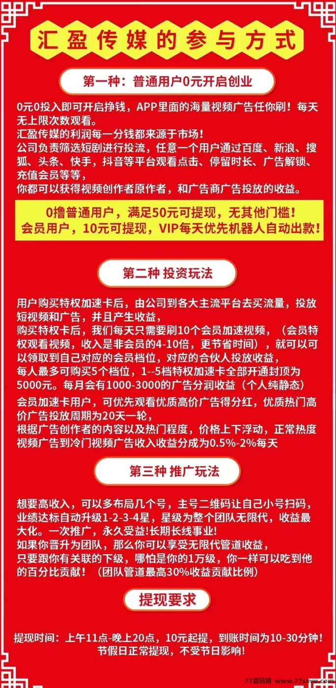 广告任务日赚百圆？起底汇盈传媒低门槛提现背后的合规隐忧！