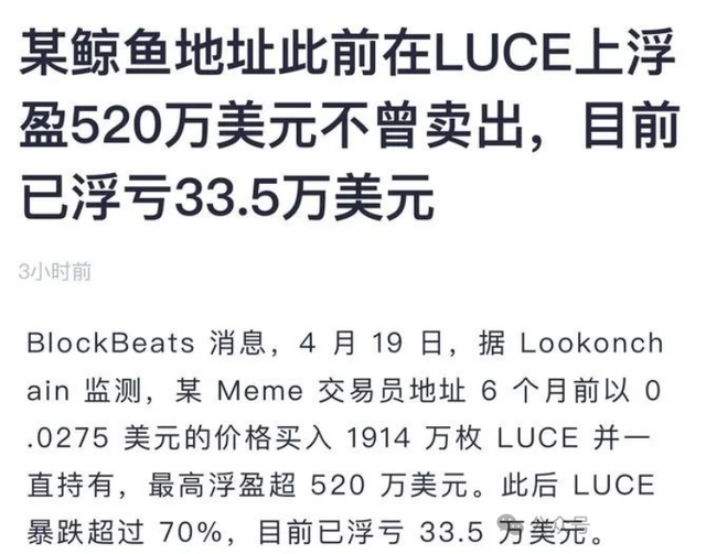 BTC即将飙升？MEME币闪崩引发低市值山寨币轮番上涨热潮