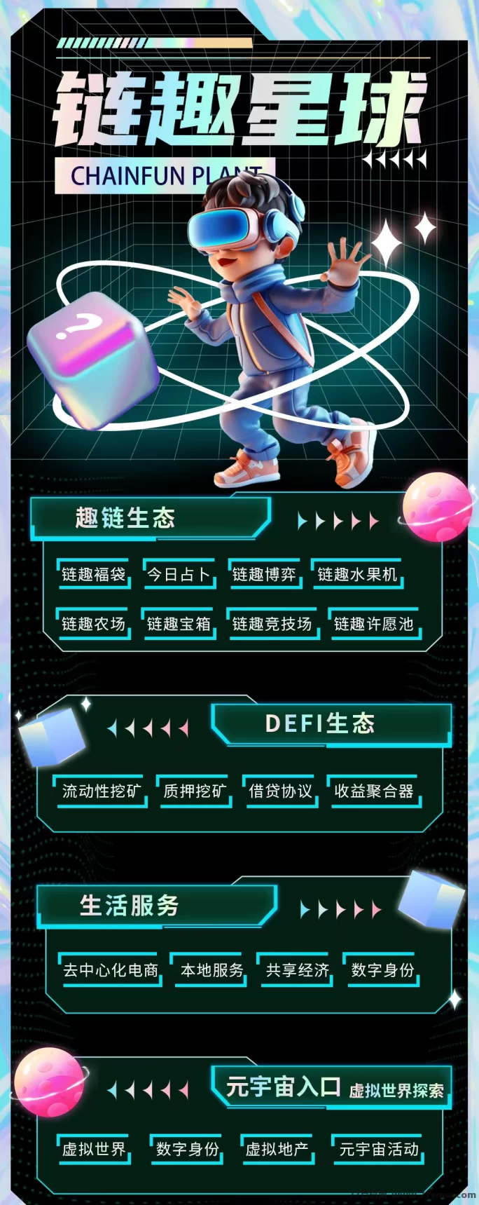 链趣星球7月底即将上线，首码开放对接！多元玩法+全额扶持！