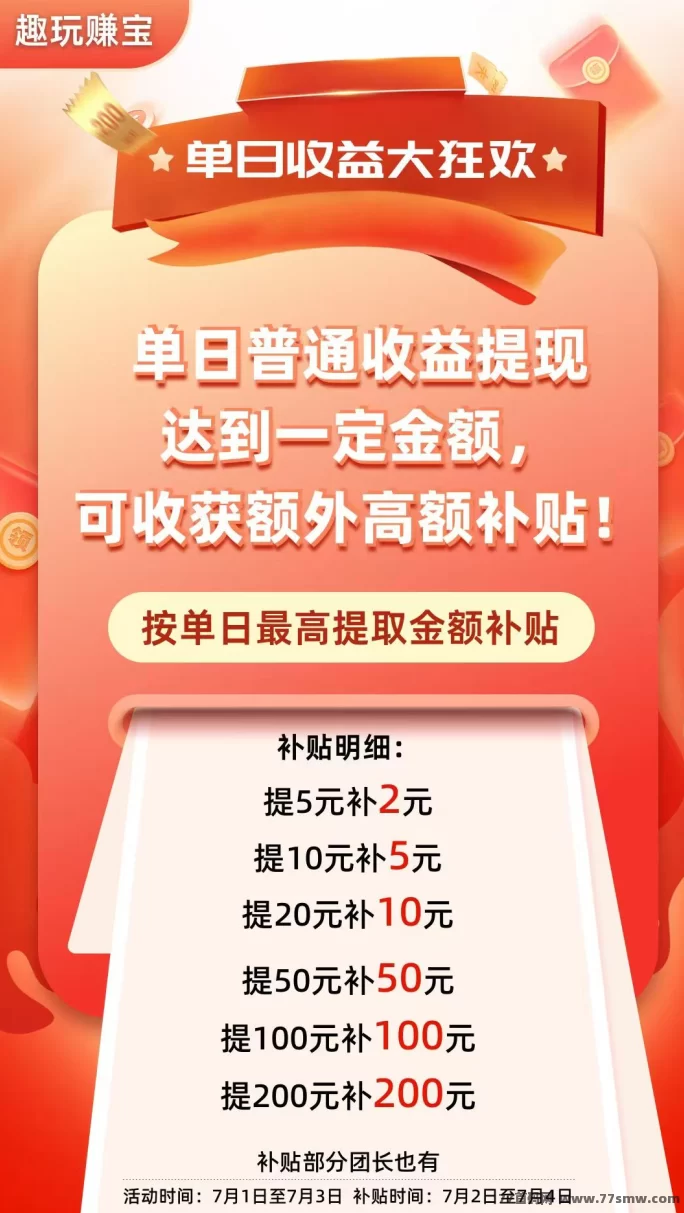 趣玩赚宝全新放水期！看广告、追短剧轻松连包，首日轻松赚20+