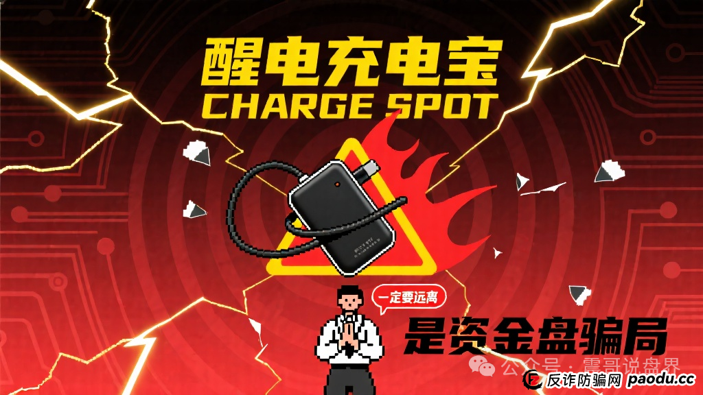 【醒电充电宝CHARGE SPOT】是资金盘骗局,一定要远离
