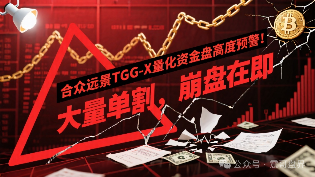 合众远景TGG-X量化资金盘高度预警!大量单割,崩盘在即