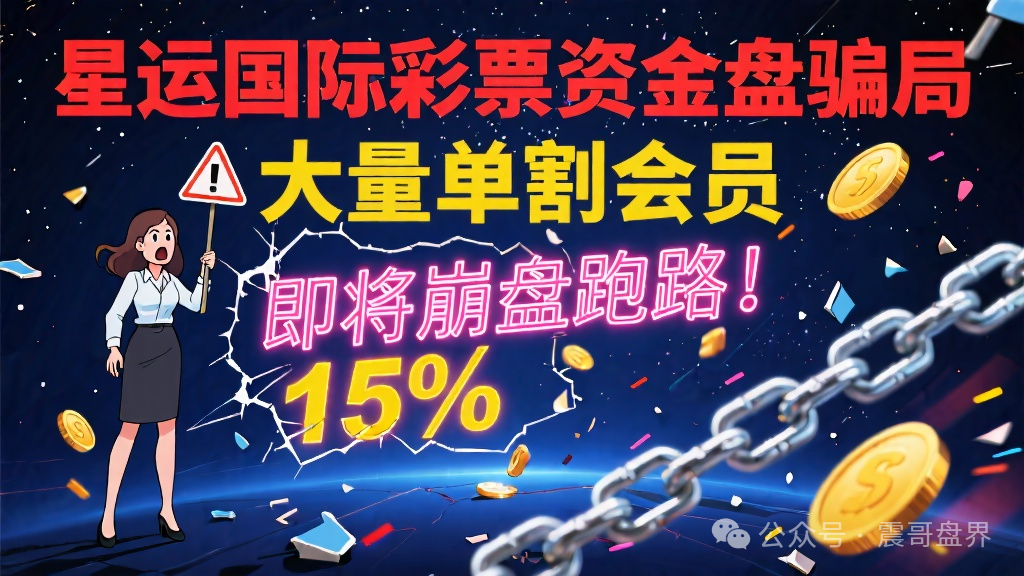 星运国际彩票资金盘骗局,大量单割会员,即将崩盘跑路 星运国际彩票资金盘骗局,大量单割会员,即将崩盘跑路