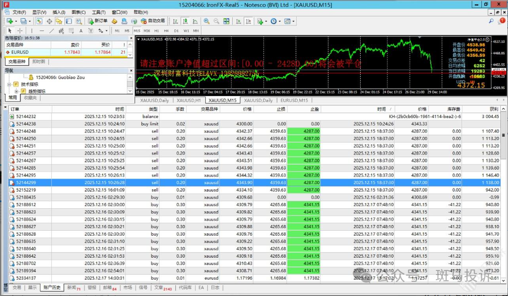 警惕！铁汇重返市场？用户投诉参与交易比赛盈利1.9万却被全部扣除？