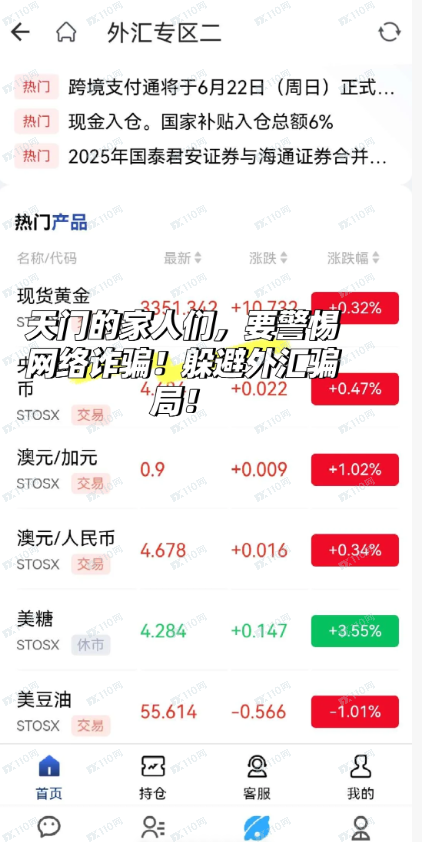 相亲群的外汇骗局,家人们要警惕避坑! 相亲群的外汇骗局,家人们要警惕避坑!