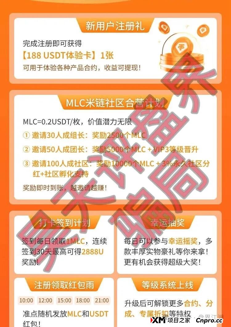 预警：“米链国际”melink又一个分红类资金盘骗局，号称2026第一大盘，昊天告